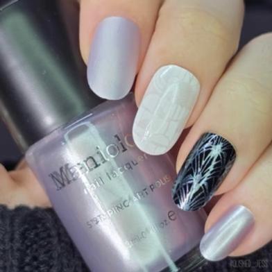 Maniology - Stamping Nail Polish - Silver Screen (B541) - Metallic Silver