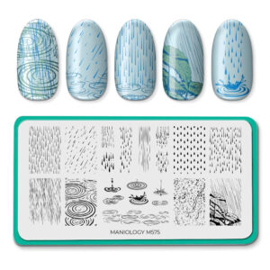 Maniology - Stamping Plate - Misty Mornings (M575)