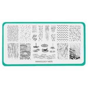 Maniology - Stamping Plate - Misty Mornings (M575)