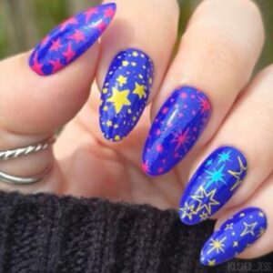 Maniology - Stamping Plate - Star Showers (M586)