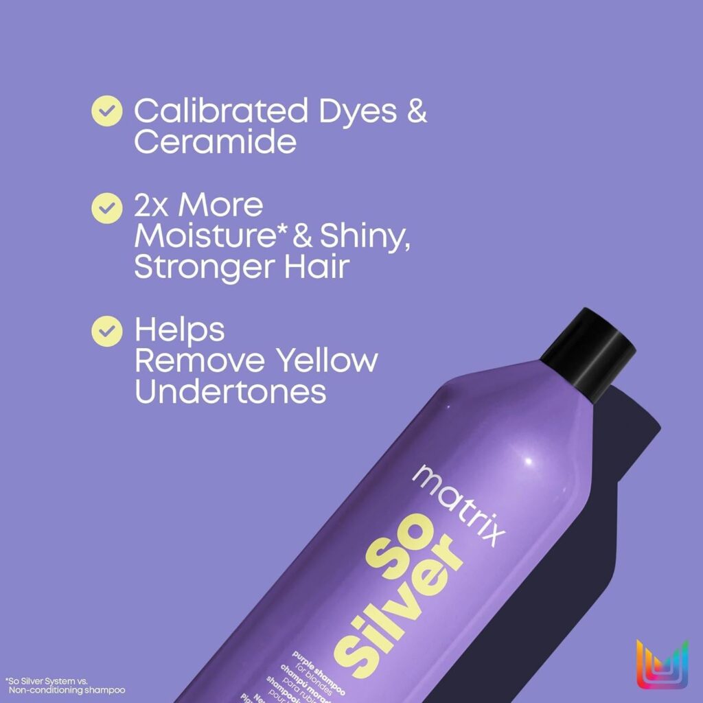 Matrix - So Silver Purple Shampoo - 1 Liter / 33.8 oz