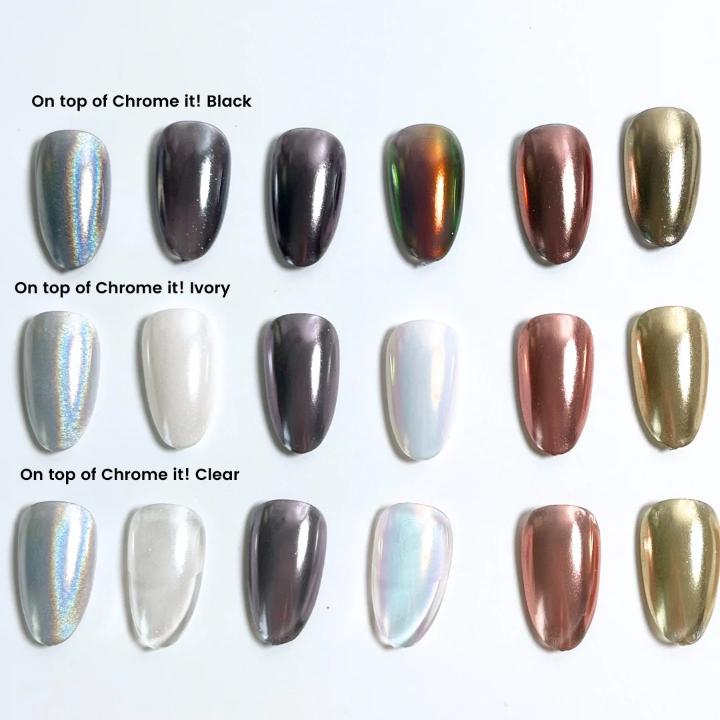Nail Thoughts - Chrome Classics Palette - #D4-NT Chrome