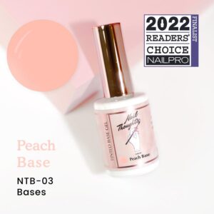 Nail Thoughts Tinted Base Gel - Peach Base - #NTB-03