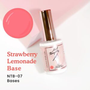 Nail Thoughts Tinted Base Gel - Strawberry Lemonade Base - #NTB-07