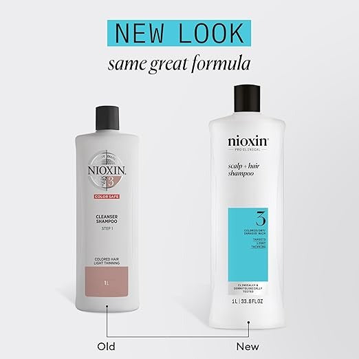 Nioxin - System 3 Cleanser Shampoo 33.8 oz