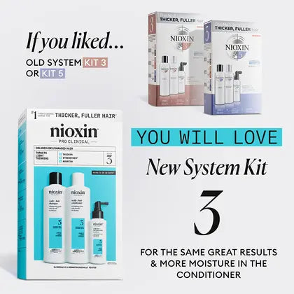 Nioxin - System 3 Kit (300+300+100) - Image 3
