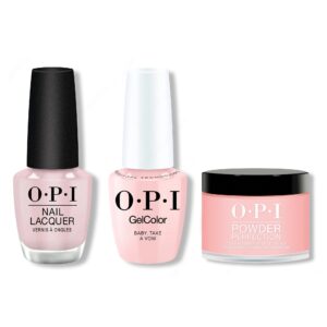 OPI - Gel, Lacquer & Dip Combo - Baby, Take a Vow