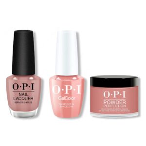 OPI - Gel, Lacquer & Dip Combo - Barefoot in Barcelona
