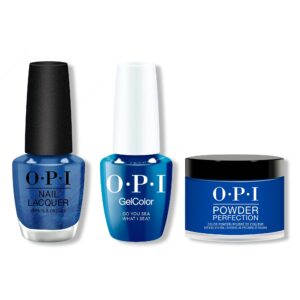 OPI - Gel, Lacquer & Dip Combo - Do You Sea What I Sea?