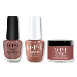 OPI - Gel, Lacquer & Dip Combo - Espresso Your Inner Self