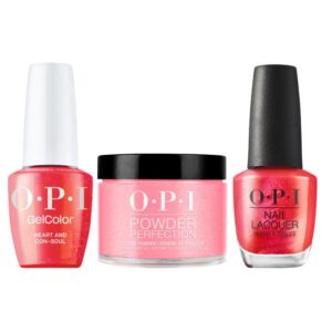 OPI - Gel, Lacquer & Dip Combo - Heart and Con-Soul