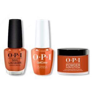 OPI - Gel, Lacquer & Dip Combo - My Italian is a Little Rusty