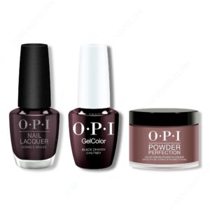 OPI - Intelli-Gel, Lacquer & Dip Combo - Black Cherry Chutney