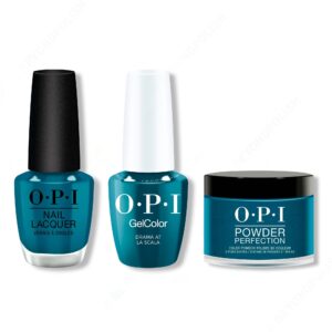 OPI - Intelli-Gel, Lacquer & Dip Combo - Drama at La Scala