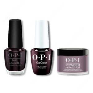OPI - Intelli-Gel, Lacquer & Dip Combo - Lincoln Park After Dark