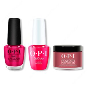 OPI - Intelli-Gel, Lacquer & Dip Combo - Madam President
