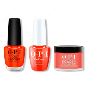 OPI - Intelli-Gel, Lacquer & Dip Combo - Rust & Relaxation