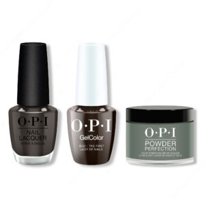 OPI - Intelli-Gel, Lacquer & Dip Combo - Suzi The First Lady Of Nails