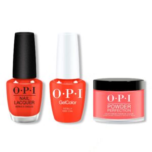 OPI - Gel, Lacquer & Dip Intelli-Gel Combo - Totally Red-ical
