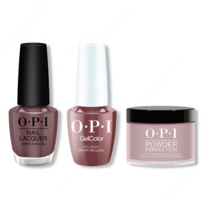 OPI - Intelli-Gel, Lacquer & Dip Combo - You Don't Know Jacques!