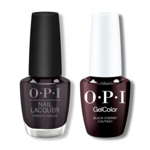 OPI - Intelli-Gel & Lacquer Combo - Black Cherry Chutney