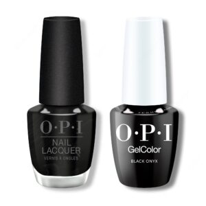 OPI - Intelli-Gel & Lacquer Combo - Black Onyx