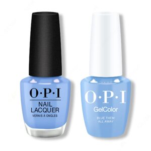 OPI - Gel & Lacquer Intelli-Gel Combo - Blue Them All Away