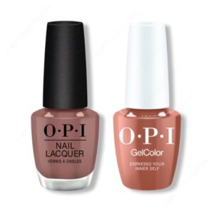 OPI - Intelli-Gel & Lacquer Combo - Espresso Your Inner Self