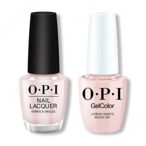 OPI - Intelli-Gel & Lacquer Combo - Lisbon Wants Moor Opi