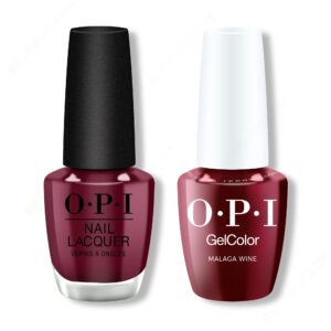 OPI - Intelli-Gel & Lacquer Combo - Malaga Wine