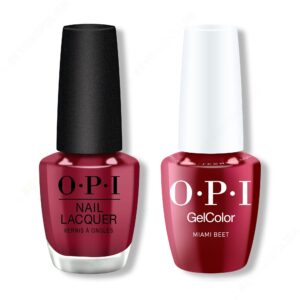 OPI - Intelli-Gel & Lacquer Combo - Miami Beet