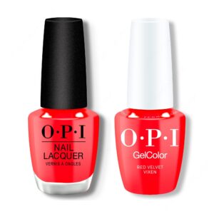 OPI - Gel & Lacquer Intelli-Gel Combo - Red Velvet Vixen