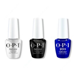 OPI GelColor Combo - Super Base, Super Gloss Top & Fiyero's My Mani