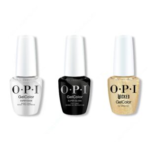 OPI GelColor Combo - Super Base, Super Gloss Top & Oz-Mazing