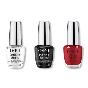 OPI - Infinite Shine Combo - Base, Top & Crankin’ Holiday Jams