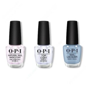 OPI - Nail Lacquer Combo - Base, Top & Baggy Jean Baby
