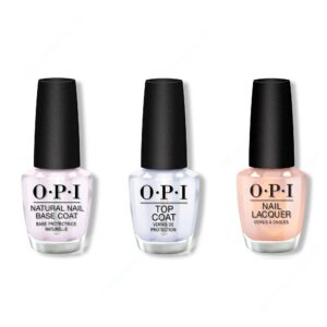 OPI - Nail Lacquer Combo - Base, Top & Mirror, Mirror on the Awe
