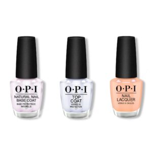 OPI - Nail Lacquer Combo - Base, Top & Pearl-Clutching Behavior