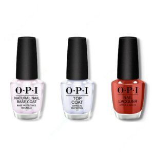 OPI - Nail Lacquer Combo - Base, Top & Star-zipan on the Tree