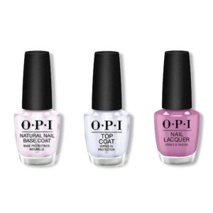 OPI - Nail Lacquer Combo - Base, Top & Vogue en Violet