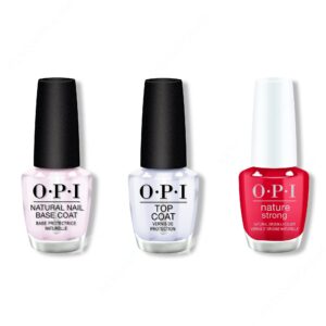 OPI - Nature Strong Combo - Base, Top & Berry Pickin’ Season