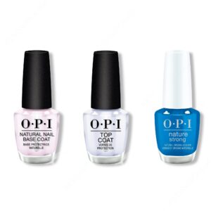 OPI - Nature Strong Combo - Base, Top & Fresh as a Blue Daisy