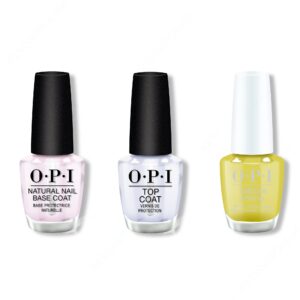 OPI - Nature Strong Combo - Base, Top & Give Me Some Suga Cane