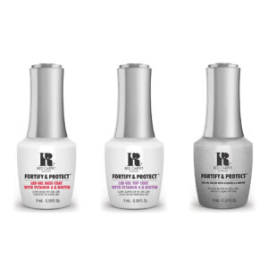 Red Carpet Manicure - Fortify & Protect Combo - Base, Top & Daring Diva 0.3 oz