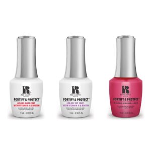 Red Carpet Manicure - Fortify & Protect Combo - Base, Top & Elevate My Style 0.3 oz