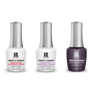 Red Carpet Manicure - Fortify & Protect Combo - Base, Top & Gal Pal Getaway 0.3 oz