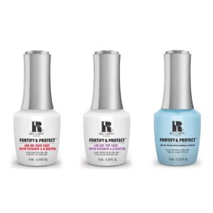 Red Carpet Manicure - Fortify & Protect Combo - Base, Top & Insta Famous 0.3 oz