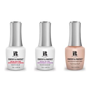 Red Carpet Manicure - Fortify & Protect Combo - Base, Top & Ready For My Cameo 0.3 oz