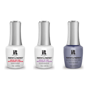 Red Carpet Manicure - Fortify & Protect Combo - Base, Top & Running The Show 0.3 oz