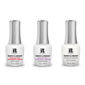 Red Carpet Manicure - Fortify & Protect Combo - Base, Top & White Hot 0.3 oz